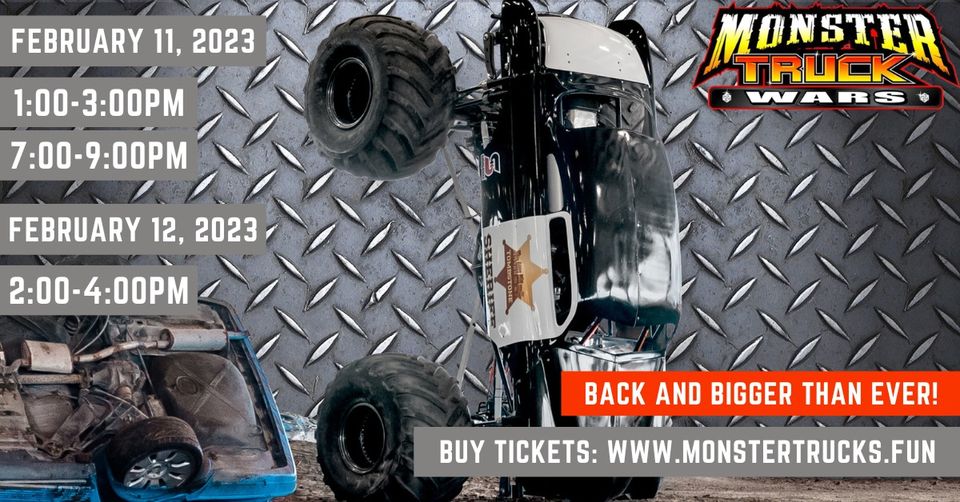 Tickets and Events  Monster Truck Wars